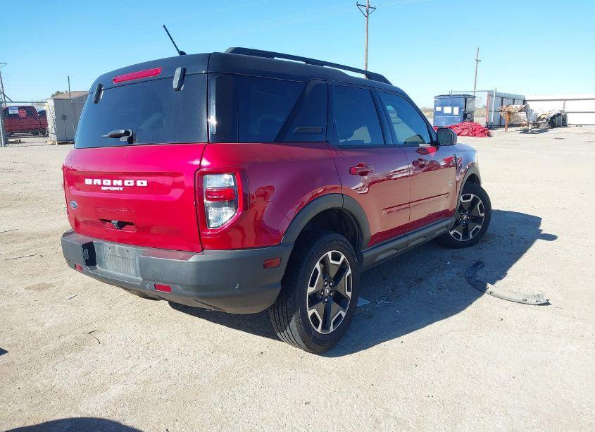 Photo 4 of 2021 Ford Bronco SPORT OUTER BANKS (VIN 3FMCR9C63MRB08623)