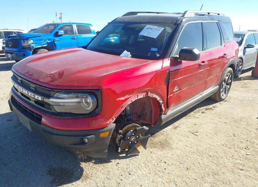 Photo 6 of 2021 Ford Bronco SPORT OUTER BANKS (VIN 3FMCR9C63MRB08623)