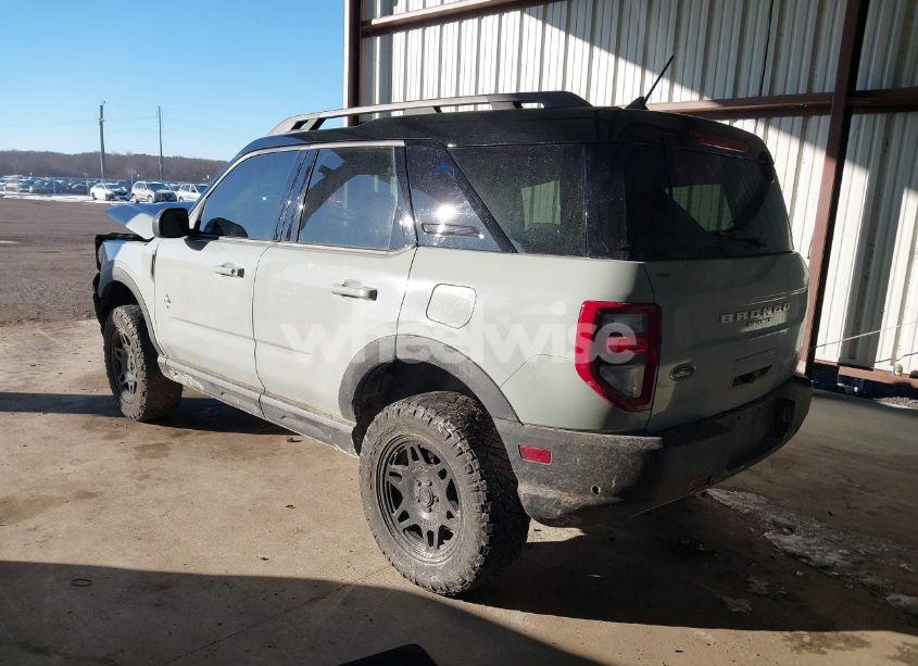 Photo 3 of 2022 Ford Bronco SPORT OUTER BANKS (VIN 3FMCR9C63NRE30213)
