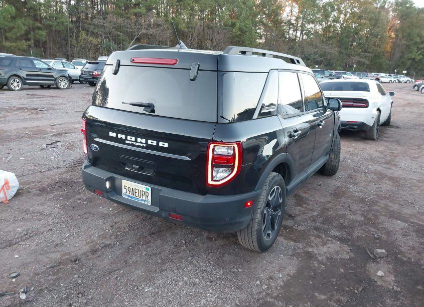 Photo 4 of 2023 Ford Bronco SPORT OUTER BANKS (VIN 3FMCR9C64PRD66721)