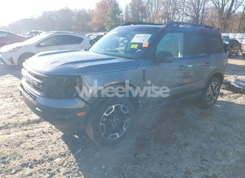 Photo 2 of 2022 Ford Bronco SPORT OUTER BANKS (VIN 3FMCR9C65NRE28513)