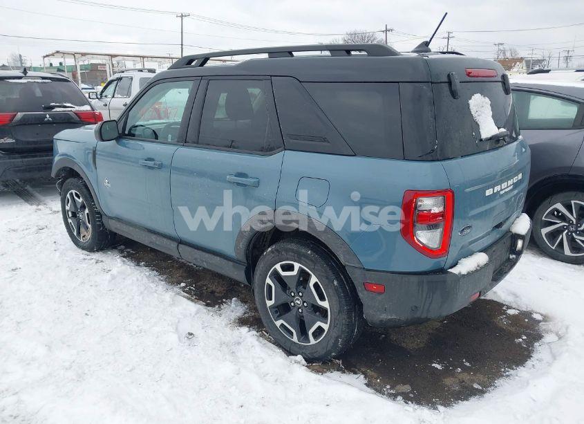 Photo 3 of 2022 Ford Bronco SPORT OUTER BANKS (VIN 3FMCR9C66NRD39145)