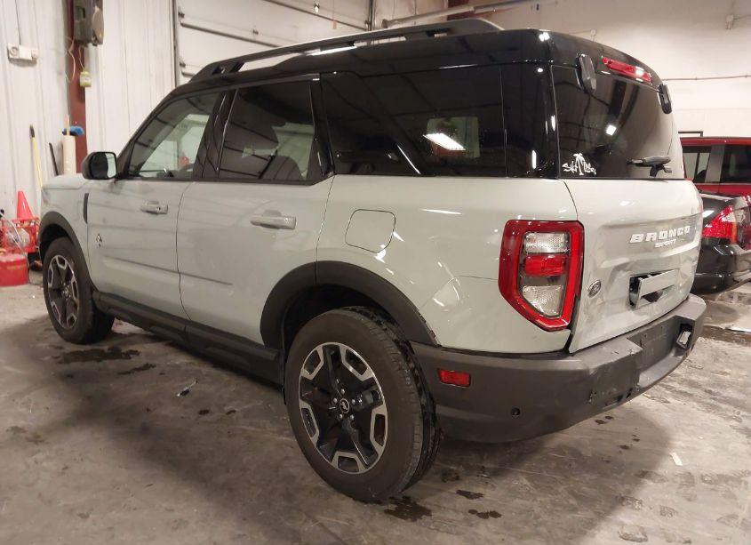 Photo 3 of 2022 Ford Bronco SPORT OUTER BANKS (VIN 3FMCR9C66NRE26656)