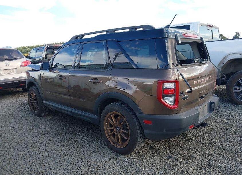 Photo 3 of 2022 Ford Bronco SPORT OUTER BANKS (VIN 3FMCR9C66NRE27533)