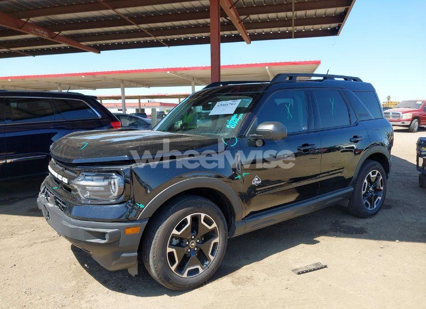 Photo 2 of 2022 Ford Bronco SPORT OUTER BANKS (VIN 3FMCR9C67NRD50641)