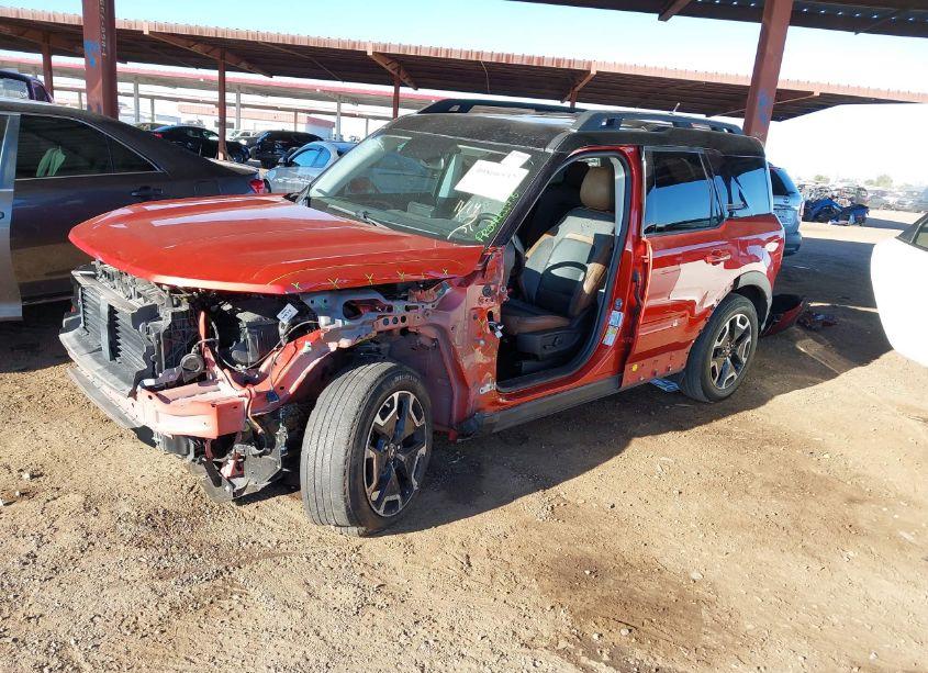 Photo 2 of 2022 Ford Bronco SPORT OUTER BANKS (VIN 3FMCR9C67NRD74468)