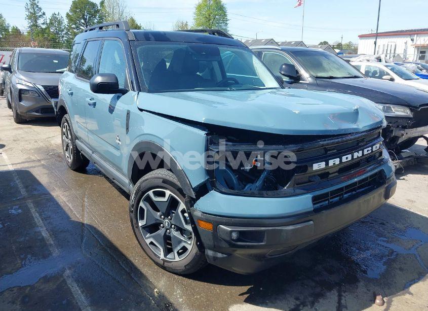 2023 Ford Bronco SPORT OUTER BANKS (VIN 3FMCR9C67PRD00504) main photo