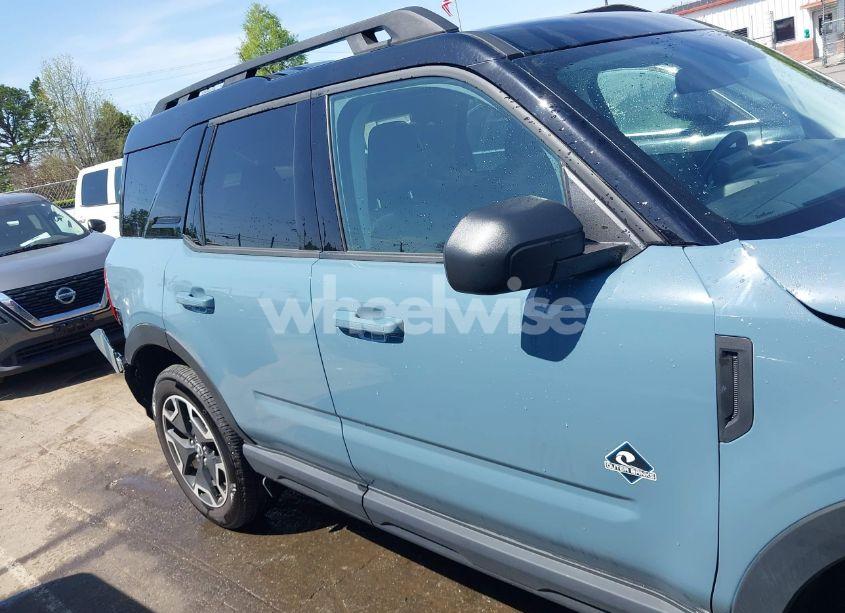 Photo 14 of 2023 Ford Bronco SPORT OUTER BANKS (VIN 3FMCR9C67PRD00504)