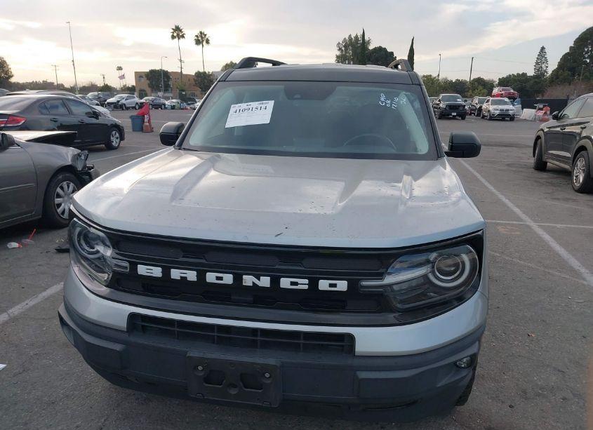 Photo 12 of 2021 Ford Bronco SPORT OUTER BANKS (VIN 3FMCR9C68MRB00534)