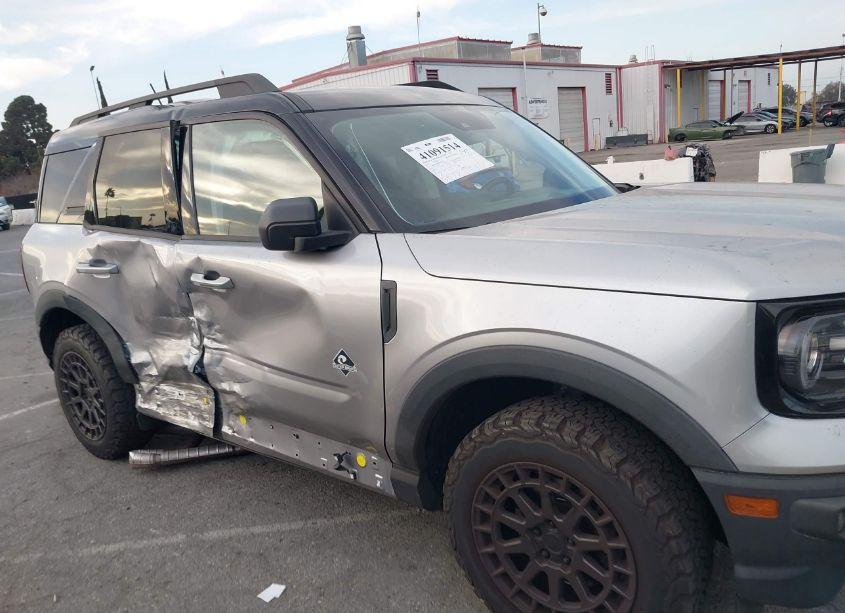 Photo 6 of 2021 Ford Bronco SPORT OUTER BANKS (VIN 3FMCR9C68MRB00534)