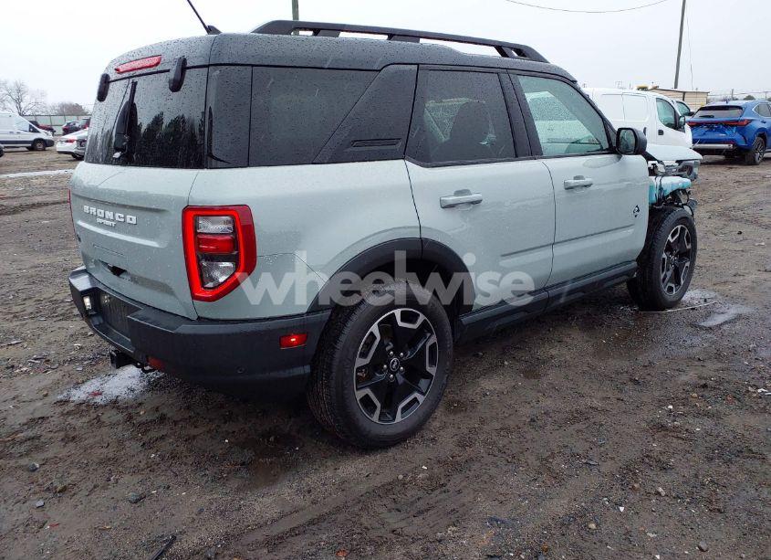 Photo 4 of 2022 Ford Bronco SPORT OUTER BANKS (VIN 3FMCR9C68NRD15879)