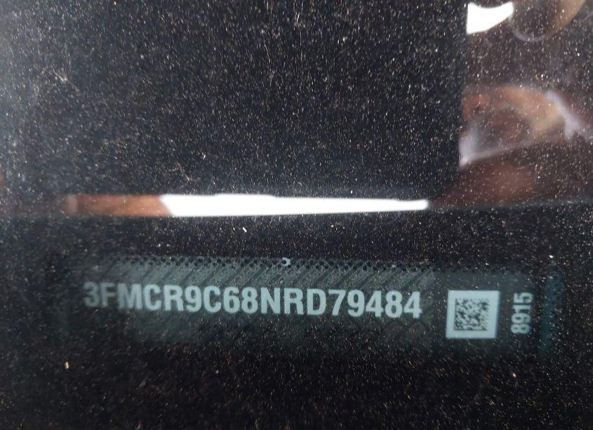 Photo 9 of 2022 Ford Bronco SPORT OUTER BANKS (VIN 3FMCR9C68NRD79484)