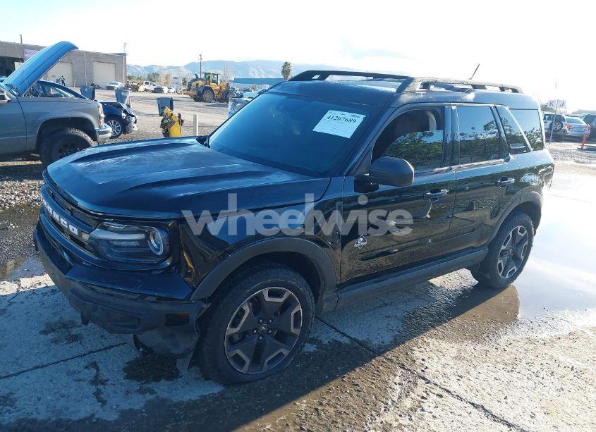 Photo 2 of 2022 Ford Bronco SPORT OUTER BANKS (VIN 3FMCR9C68NRD88363)