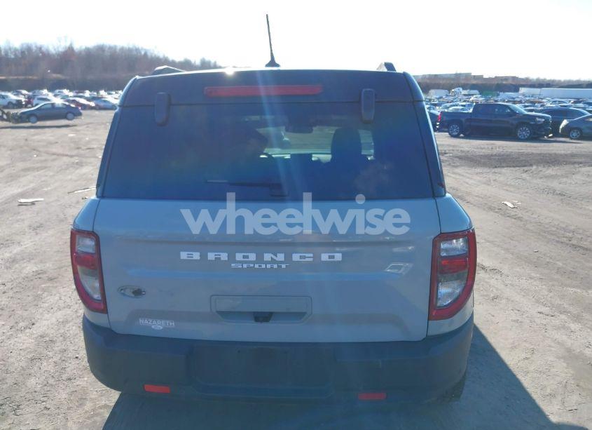 Photo 16 of 2021 Ford Bronco SPORT OUTER BANKS (VIN 3FMCR9C69MRB12739)