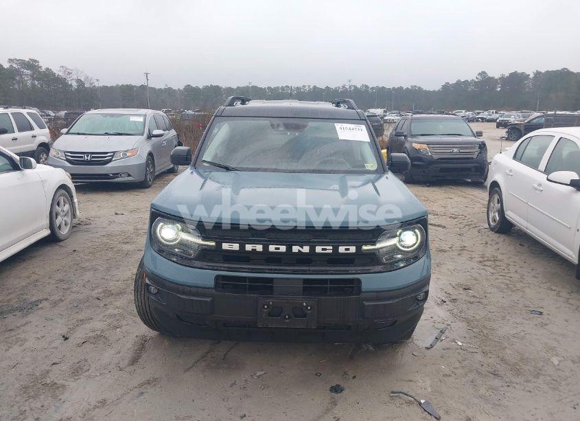 Photo 12 of 2021 Ford Bronco SPORT OUTER BANKS (VIN 3FMCR9C69MRB17116)