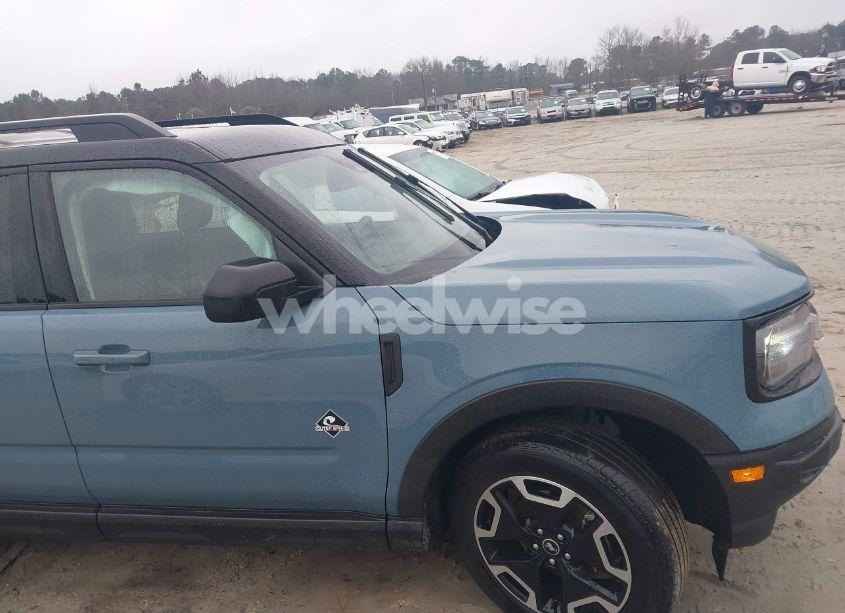 Photo 13 of 2021 Ford Bronco SPORT OUTER BANKS (VIN 3FMCR9C69MRB17116)