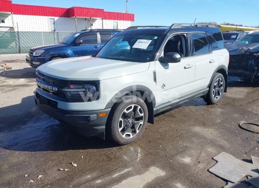 Photo 2 of 2021 Ford Bronco SPORT OUTER BANKS (VIN 3FMCR9C6XMRA07370)