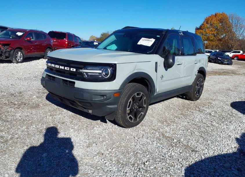Photo 2 of 2021 Ford Bronco SPORT OUTER BANKS (VIN 3FMCR9C6XMRA46878)