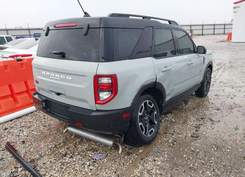 Photo 4 of 2021 Ford Bronco SPORT OUTER BANKS (VIN 3FMCR9C6XMRA46878)