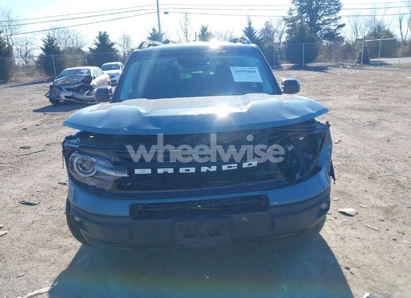 Photo 12 of 2021 Ford Bronco SPORT OUTER BANKS (VIN 3FMCR9C6XMRB02513)