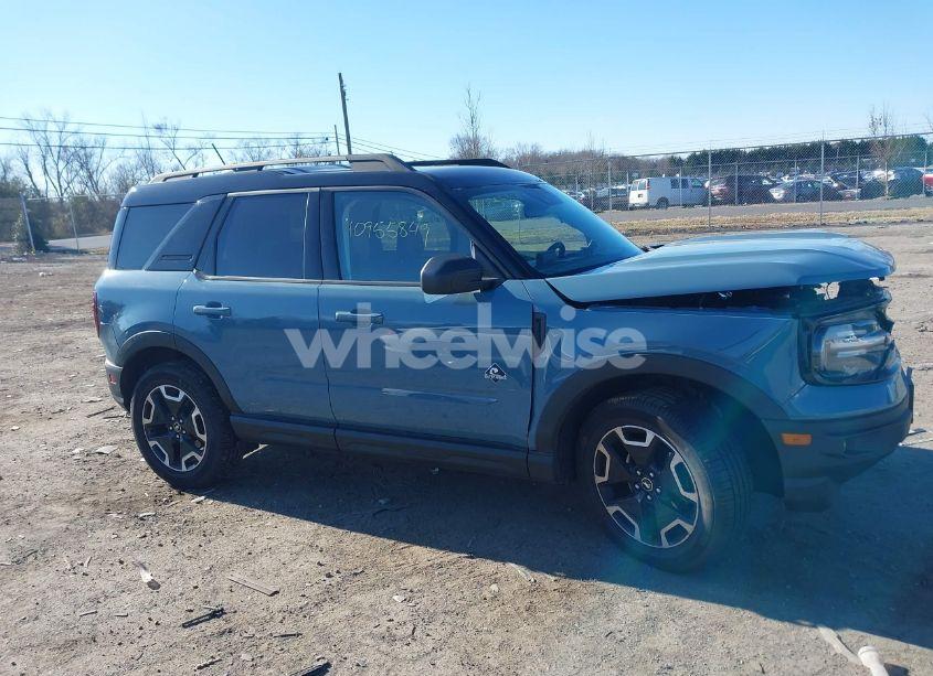 Photo 13 of 2021 Ford Bronco SPORT OUTER BANKS (VIN 3FMCR9C6XMRB02513)