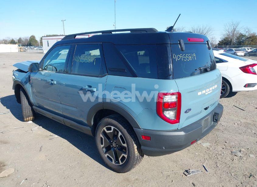 Photo 3 of 2021 Ford Bronco SPORT OUTER BANKS (VIN 3FMCR9C6XMRB02513)