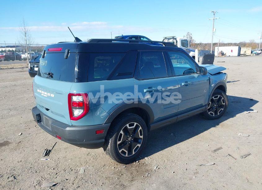 Photo 4 of 2021 Ford Bronco SPORT OUTER BANKS (VIN 3FMCR9C6XMRB02513)