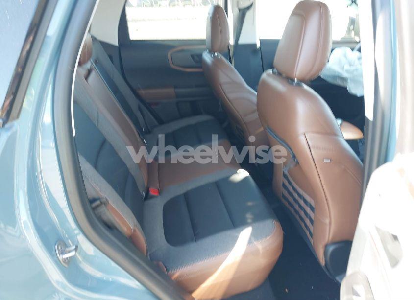 Photo 8 of 2021 Ford Bronco SPORT OUTER BANKS (VIN 3FMCR9C6XMRB02513)