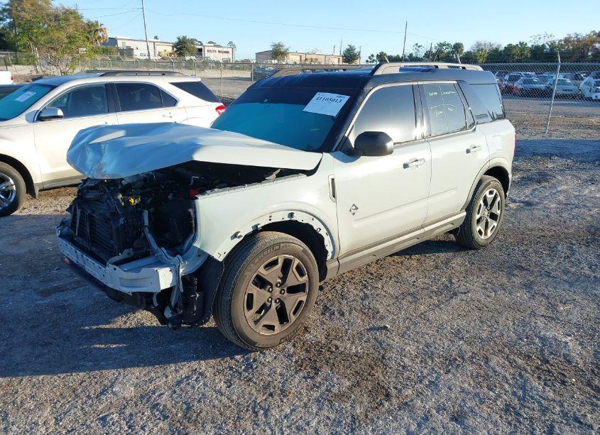 Photo 2 of 2021 Ford Bronco SPORT OUTER BANKS (VIN 3FMCR9C6XMRB05282)