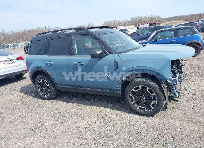 Photo 13 of 2022 Ford Bronco SPORT OUTER BANKS (VIN 3FMCR9C6XNRD68888)