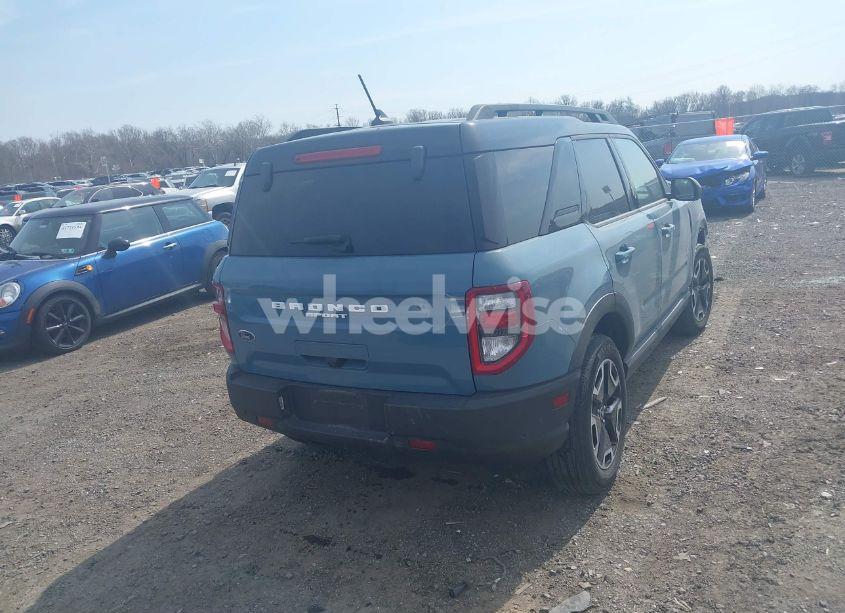 Photo 16 of 2022 Ford Bronco SPORT OUTER BANKS (VIN 3FMCR9C6XNRD68888)