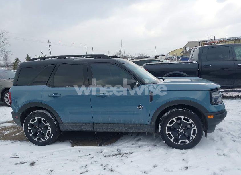 Photo 13 of 2022 Ford Bronco SPORT OUTER BANKS (VIN 3FMCR9C6XNRD71189)