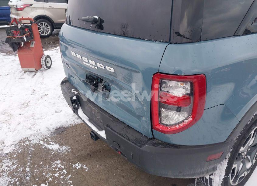 Photo 17 of 2022 Ford Bronco SPORT OUTER BANKS (VIN 3FMCR9C6XNRD71189)