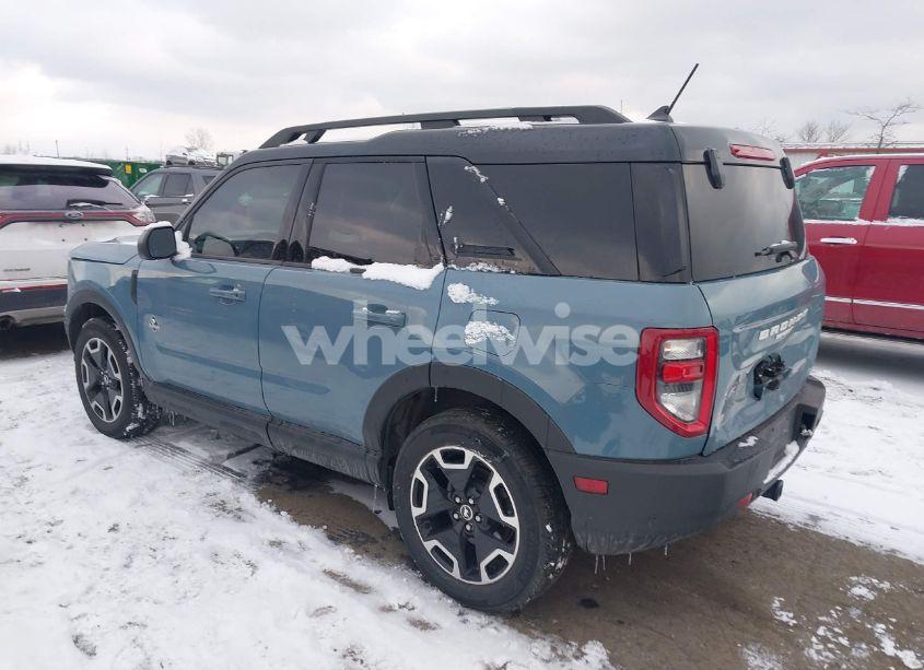 Photo 3 of 2022 Ford Bronco SPORT OUTER BANKS (VIN 3FMCR9C6XNRD71189)