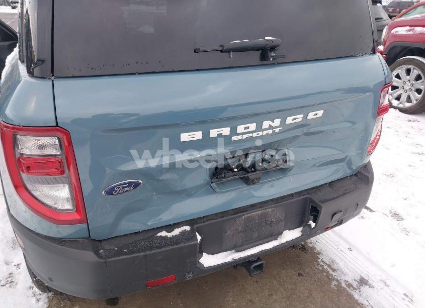 Photo 6 of 2022 Ford Bronco SPORT OUTER BANKS (VIN 3FMCR9C6XNRD71189)