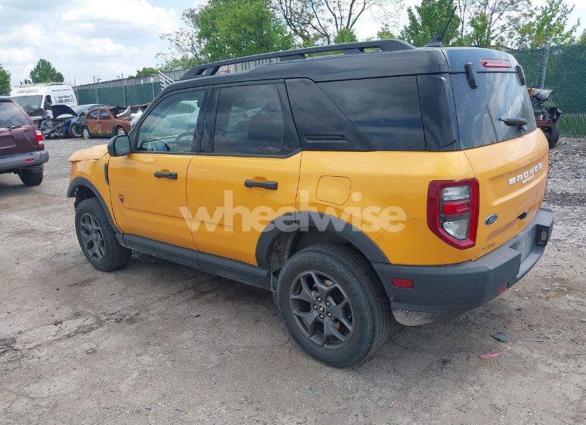 Photo 3 of 2021 Ford Bronco SPORT BADLANDS (VIN 3FMCR9D90MRA33940)