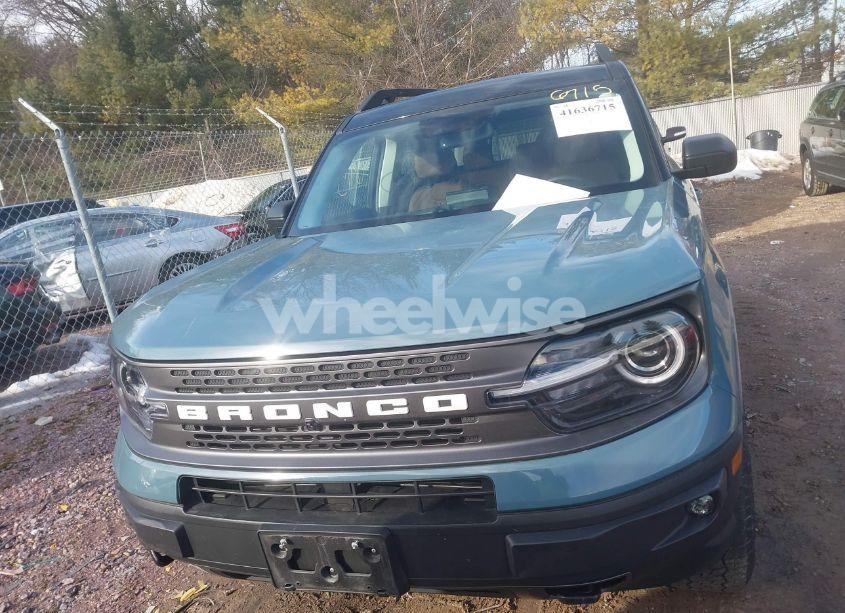 Photo 12 of 2021 Ford Bronco SPORT BADLANDS (VIN 3FMCR9D90MRA86962)