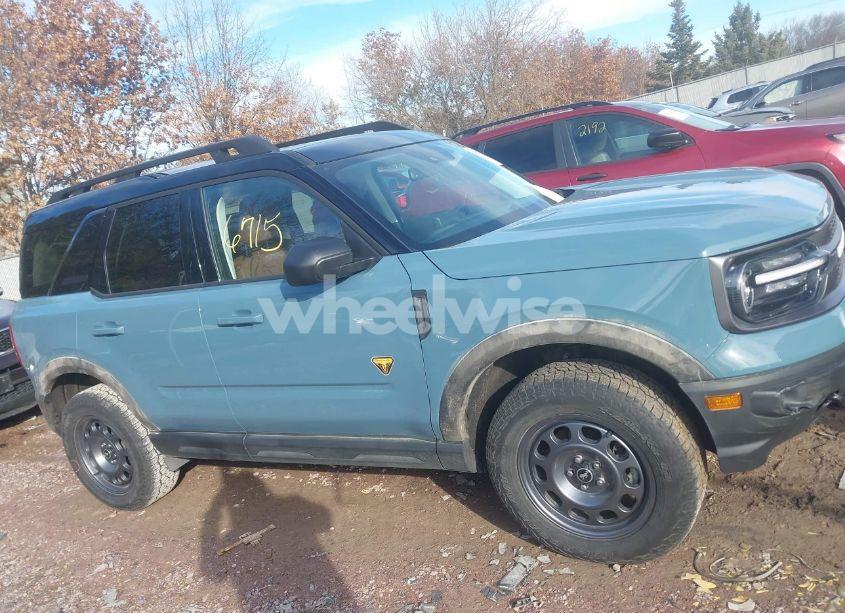 Photo 13 of 2021 Ford Bronco SPORT BADLANDS (VIN 3FMCR9D90MRA86962)