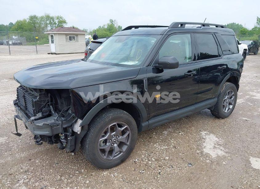 Photo 2 of 2022 Ford Bronco SPORT BADLANDS (VIN 3FMCR9D90NRD81822)