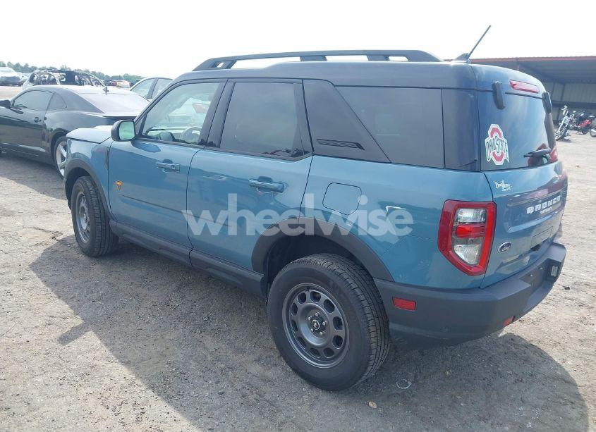 Photo 3 of 2021 Ford Bronco SPORT BADLANDS (VIN 3FMCR9D91MRA02390)