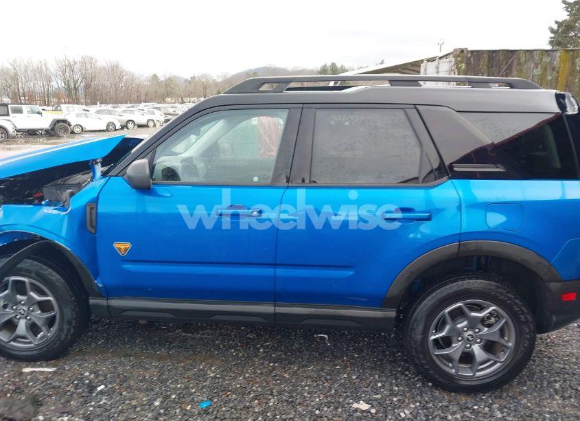 Photo 14 of 2022 Ford Bronco SPORT BADLANDS (VIN 3FMCR9D91NRD62809)