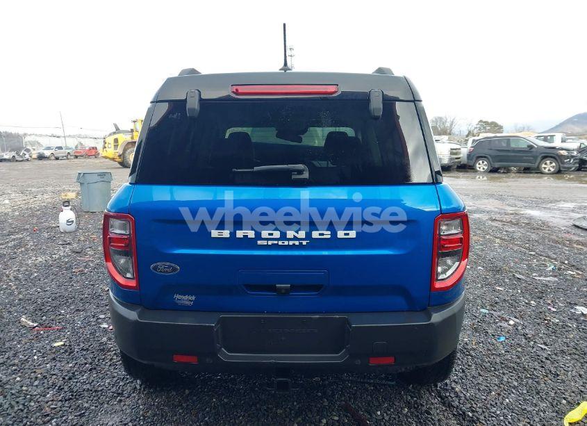 Photo 16 of 2022 Ford Bronco SPORT BADLANDS (VIN 3FMCR9D91NRD62809)