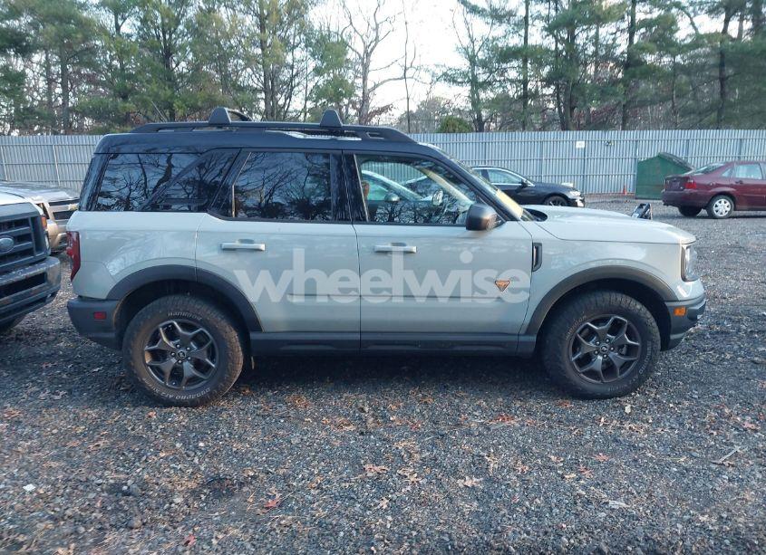 Photo 13 of 2021 Ford Bronco SPORT BADLANDS (VIN 3FMCR9D92MRA77048)