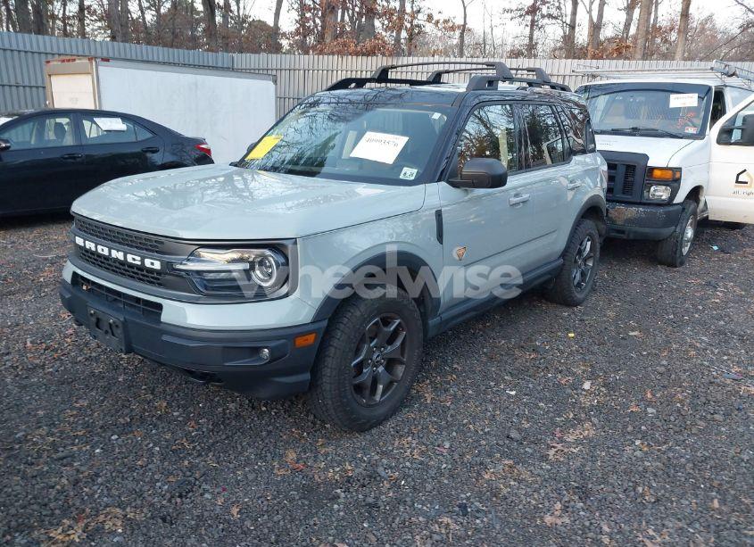 Photo 2 of 2021 Ford Bronco SPORT BADLANDS (VIN 3FMCR9D92MRA77048)