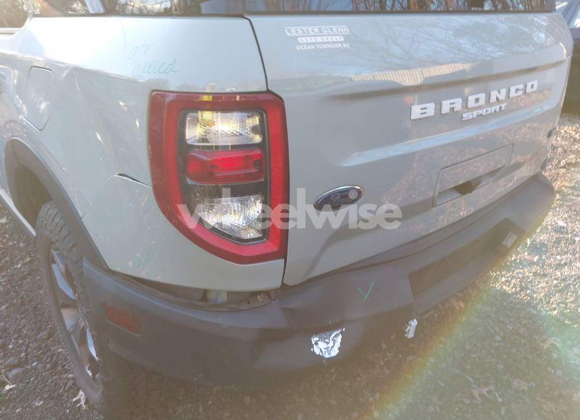 Photo 6 of 2021 Ford Bronco SPORT BADLANDS (VIN 3FMCR9D92MRA77048)