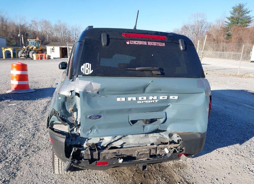 Photo 16 of 2021 Ford Bronco SPORT BADLANDS (VIN 3FMCR9D93MRA40753)