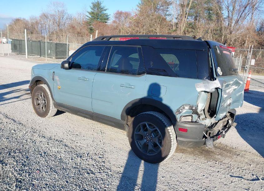 Photo 3 of 2021 Ford Bronco SPORT BADLANDS (VIN 3FMCR9D93MRA40753)