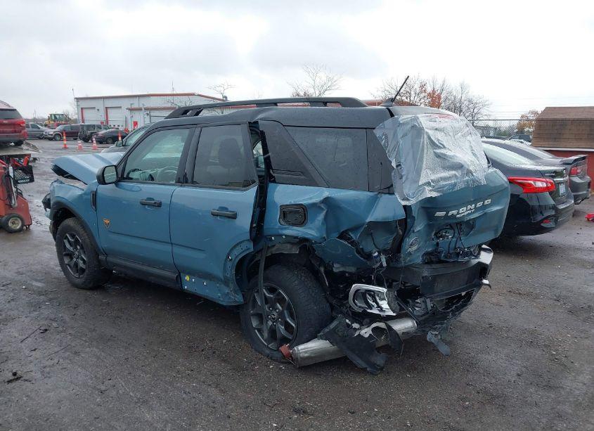 Photo 3 of 2021 Ford Bronco SPORT BADLANDS (VIN 3FMCR9D93MRB32381)