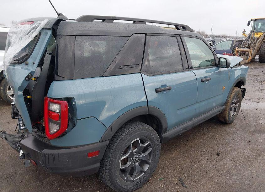 Photo 4 of 2021 Ford Bronco SPORT BADLANDS (VIN 3FMCR9D93MRB32381)