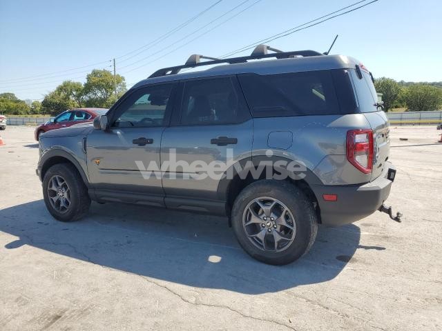 Photo 9 of 2022 FORD BRONCO SPORT BADLANDS (VIN 3FMCR9D93NRD65551)